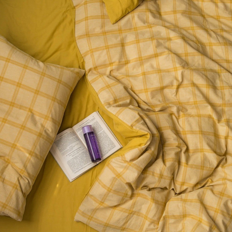 Plaid Comfort Duvet Cover