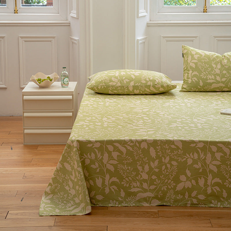 Comfort Flower Cotton Bed Sheet