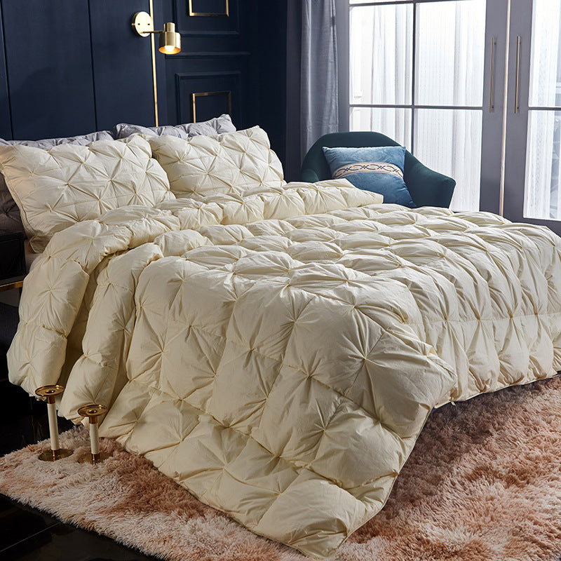 Twisted Duvet Cotton Goose Down Duvet Insert