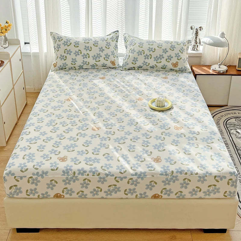 Darling Ditsy Pastel Fitted Sheet