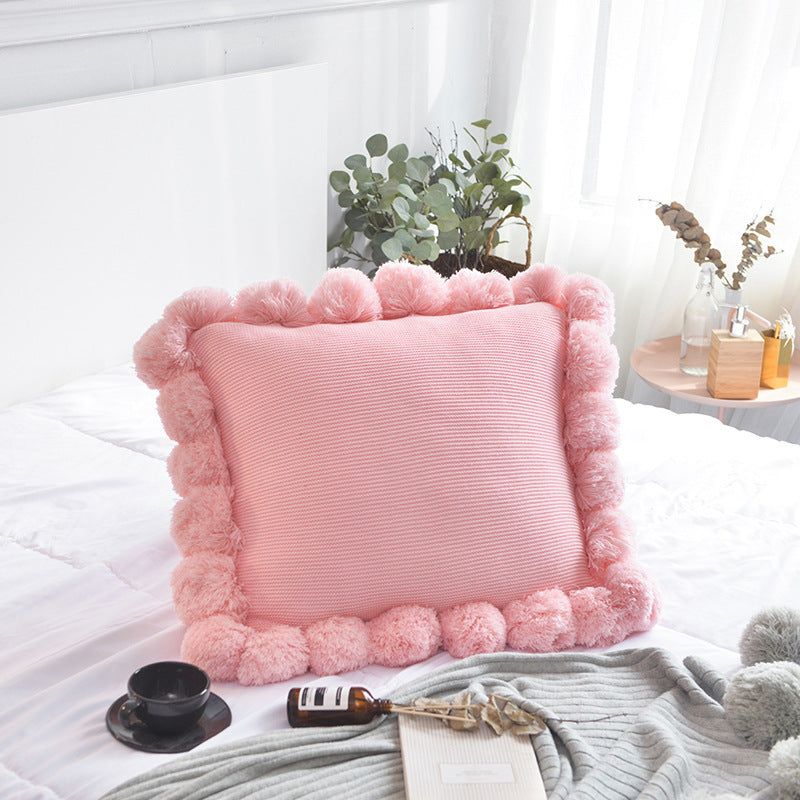 Pompom Pillowcase