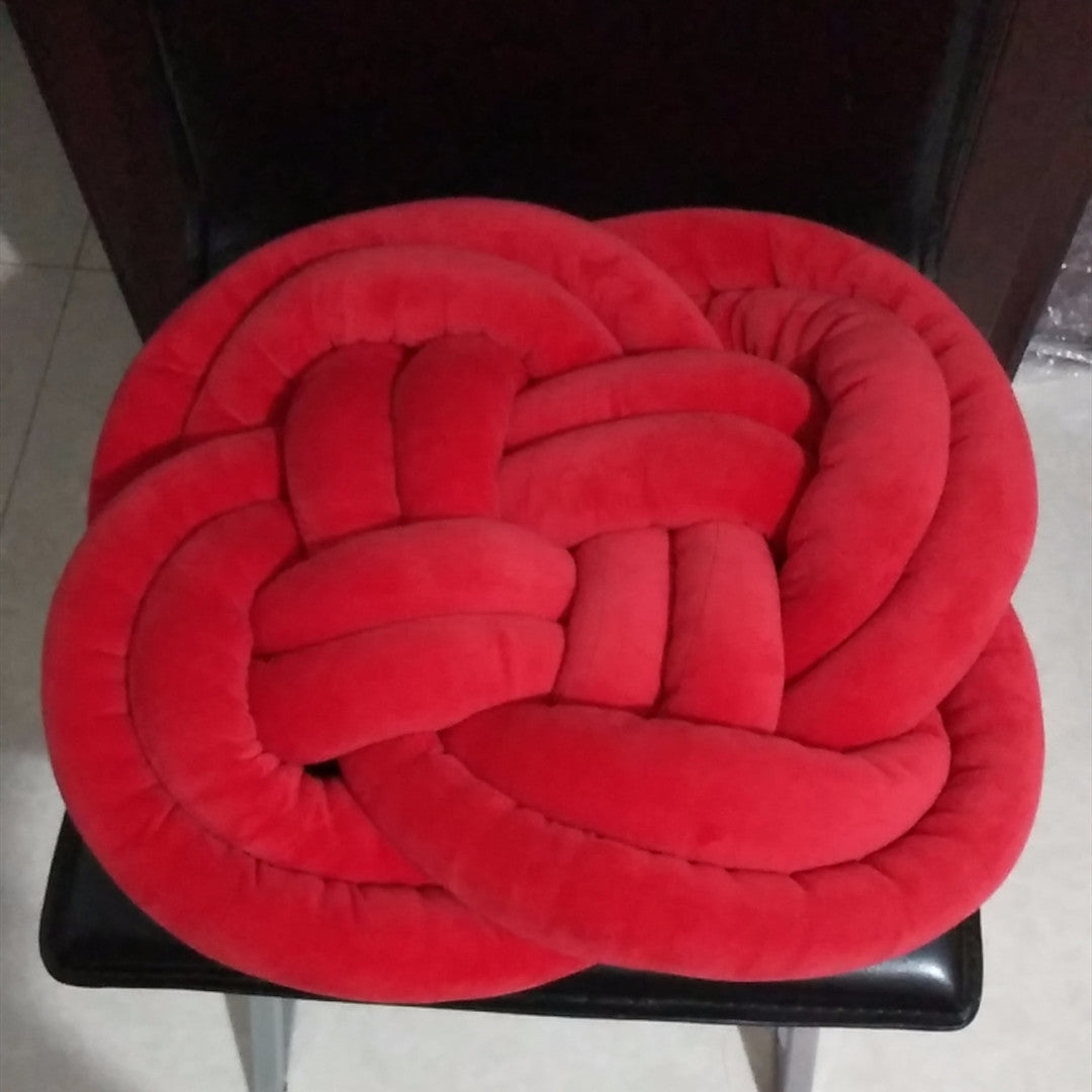 Darling Velvet Square Knot Pillow