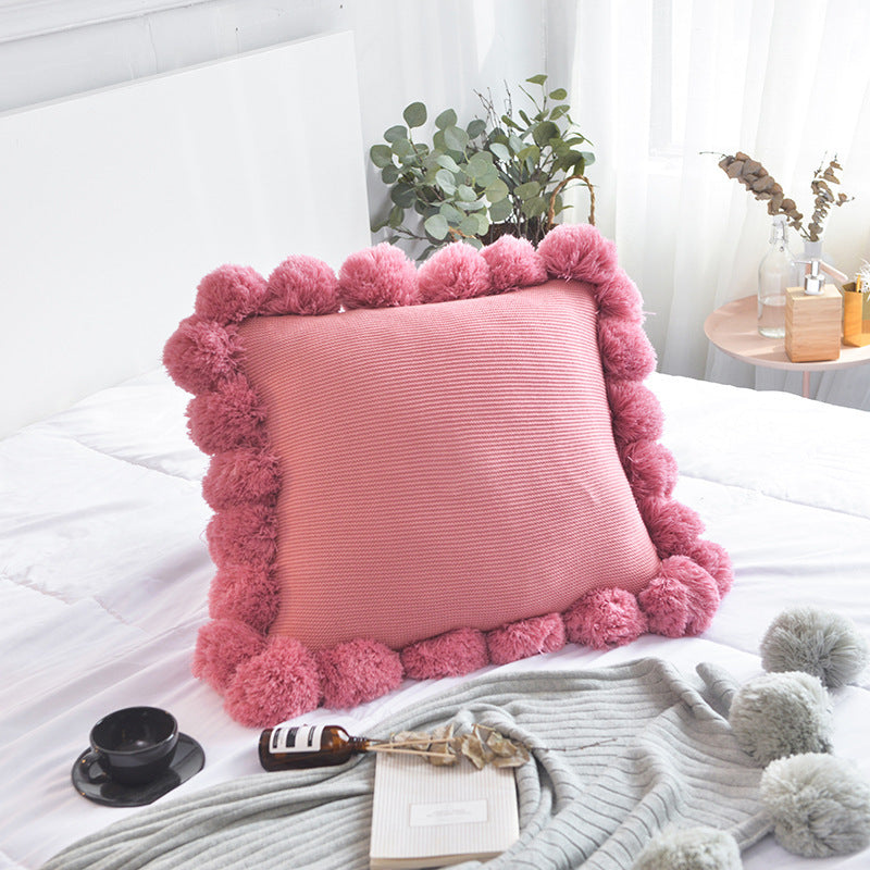 Pompom Pillowcase