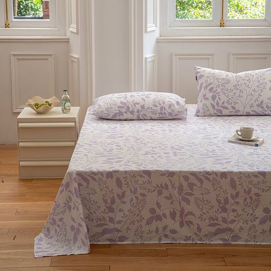 Comfort Flower Cotton Bed Sheet