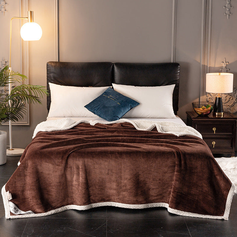 Luxe Velvet Fleece Blanket