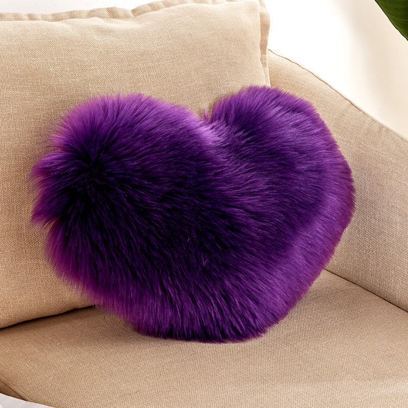 Fluffy Fur Pillow Cover