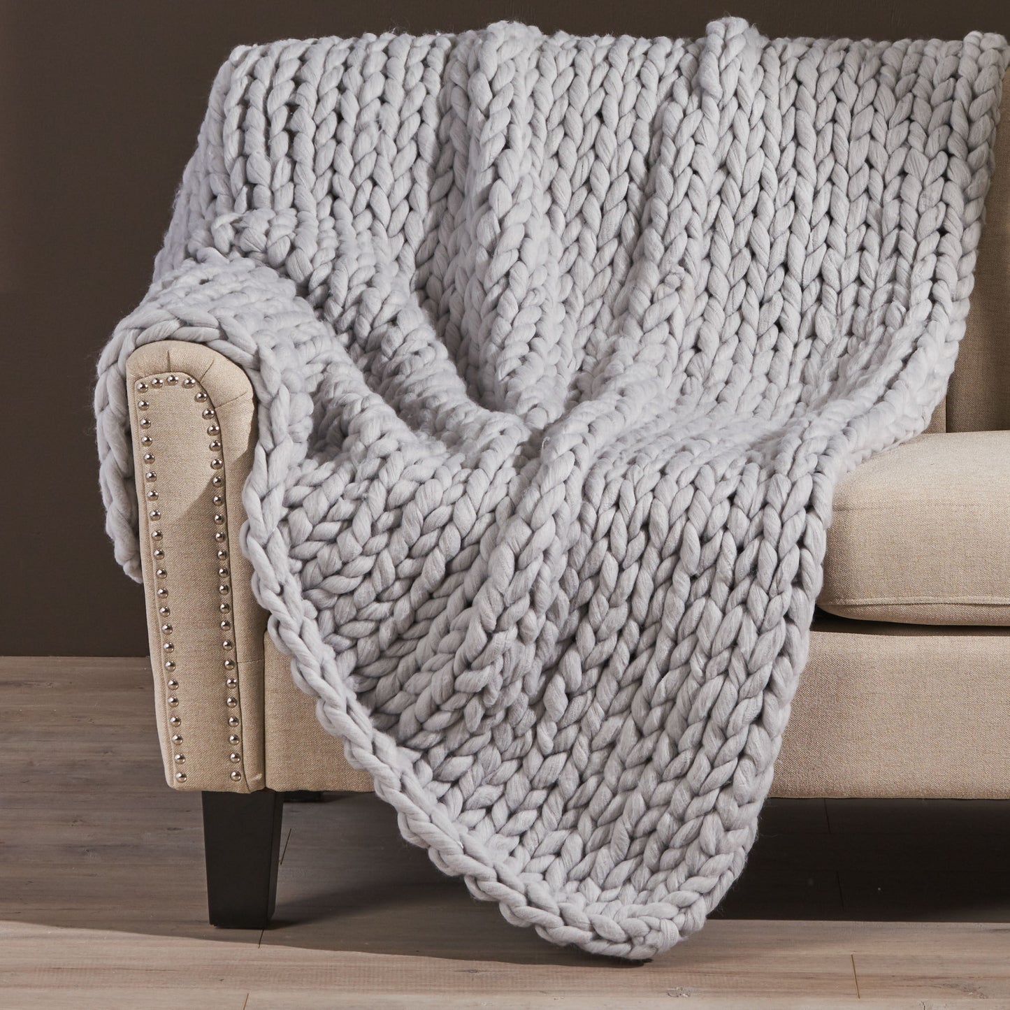 Chunky Knit Blanket