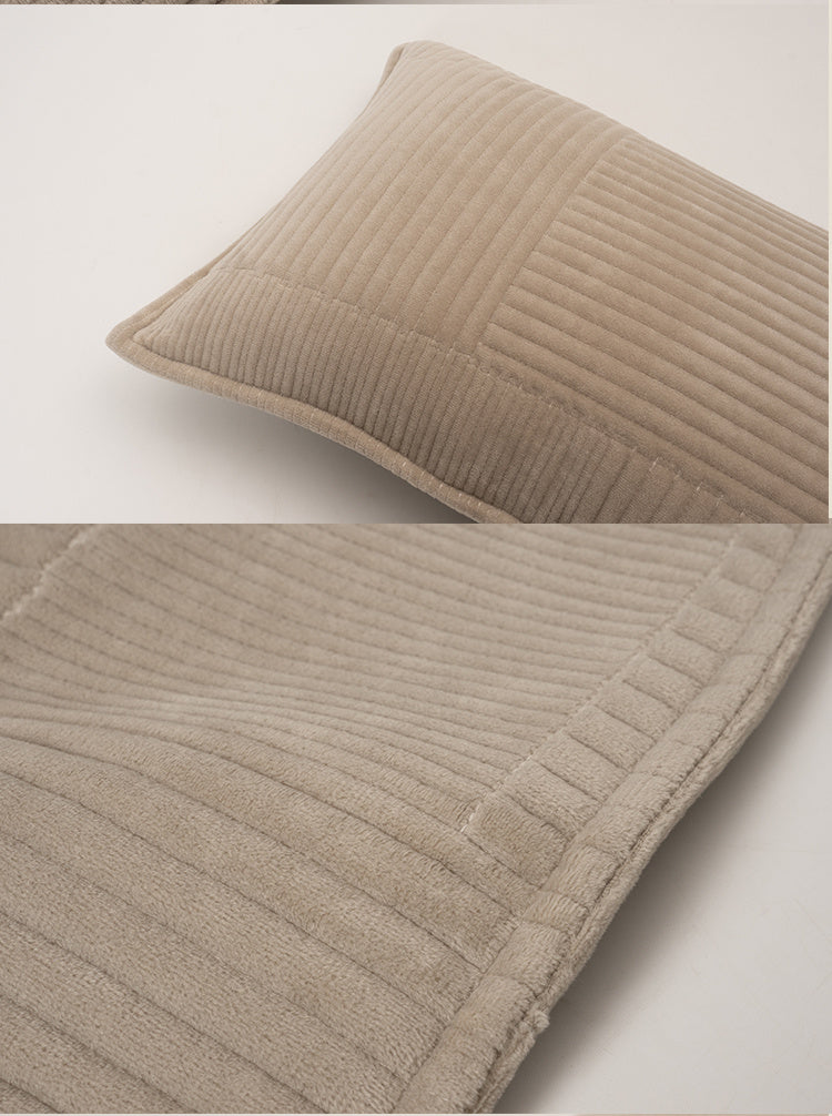 Chenille Quilted Pillow & Pillowcase